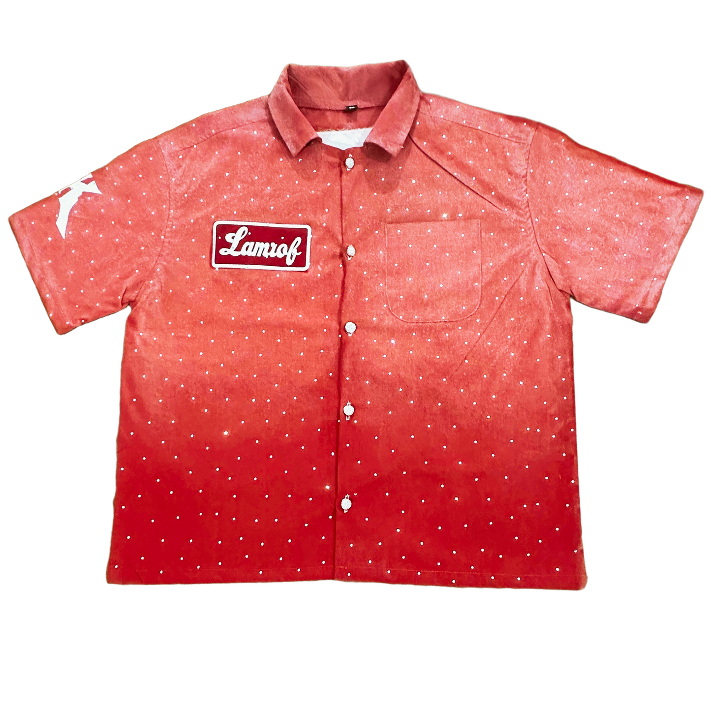 Lamrof “Crimson” Button-Up