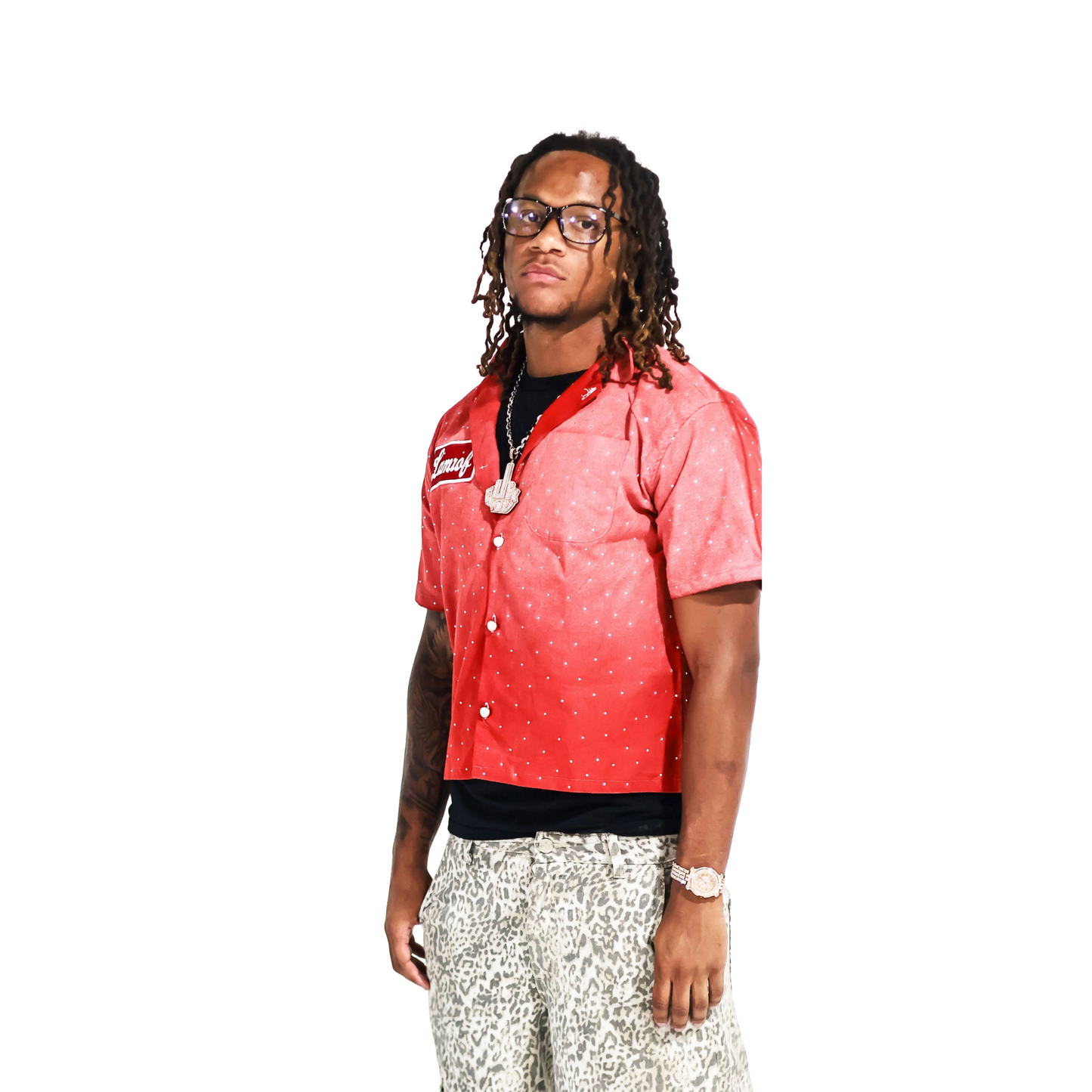 Lamrof “Crimson” Button-Up