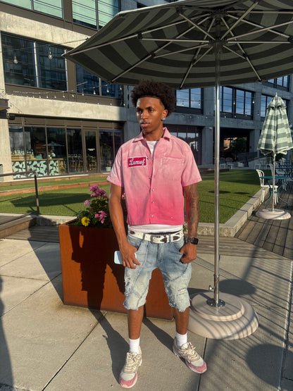 Lamrof “Blush” Button-Up