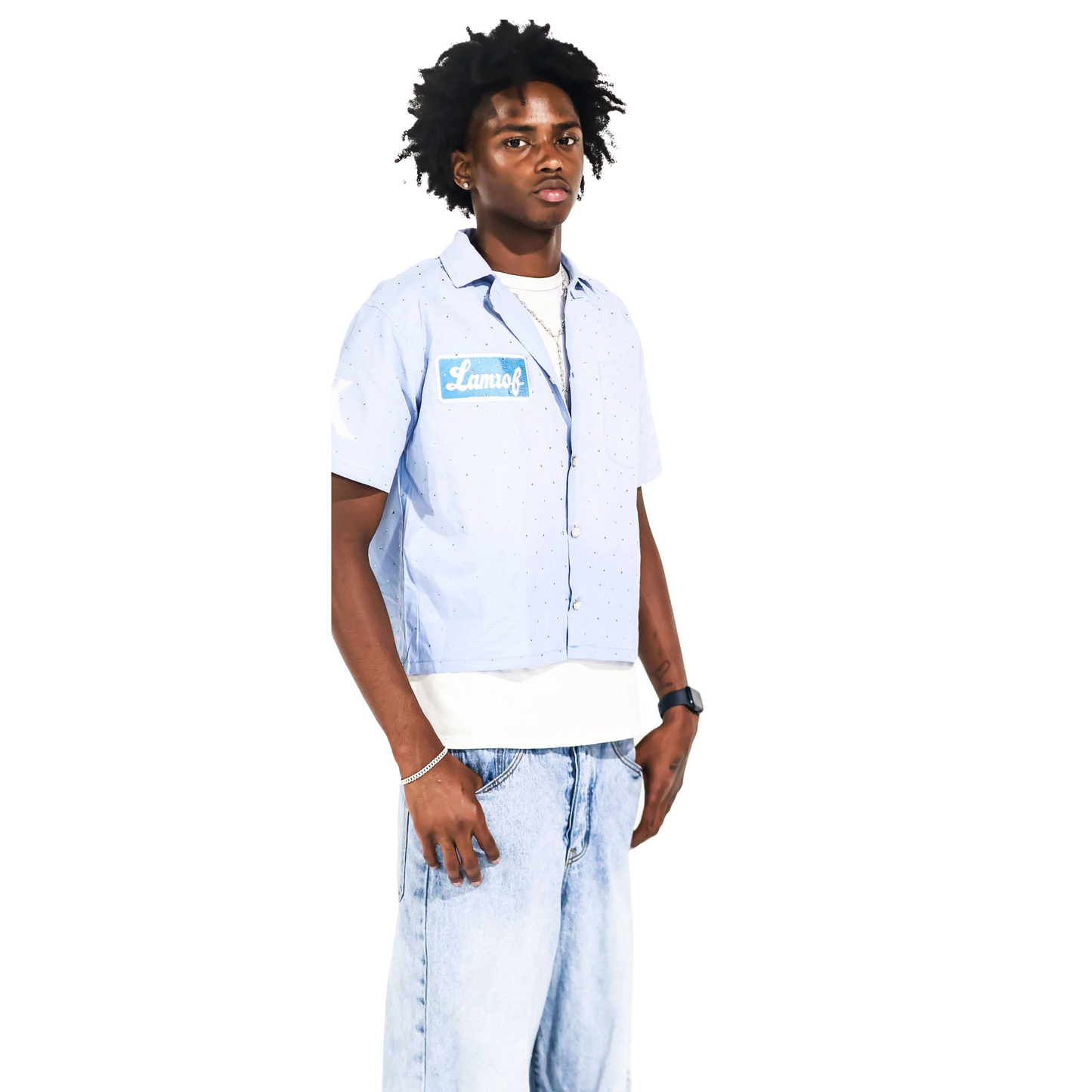 Lamrof "Sky" Button Up