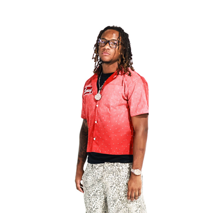 Lamrof “Crimson” Button-Up
